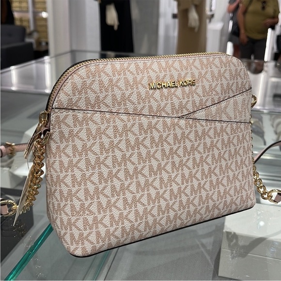 MICHAEL KORS Jet Set Medium Logo Dome - Picture 4 of 14